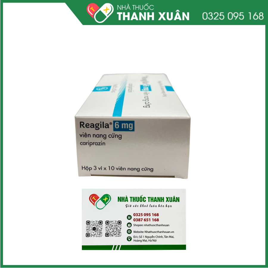 Reagila 6mg điều trị tâm thần phân liệt